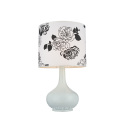 Moderne Blumen-Lampenschirm-Harz-Tabellen-Lampen für Schlafzimmer (GT8330-1)